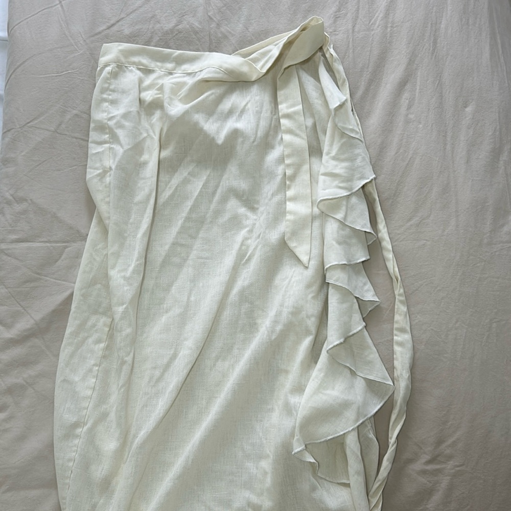 Strawberry Milk mob white cover up, never worn